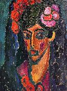 Alexei Jawlensky Spanish Woman oil on canvas